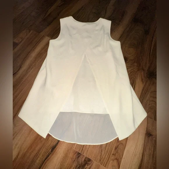 Rag & Bone Harper Split Back Top | Sheer Crossover Back | NWT Size Medium - Picture 2 of 5